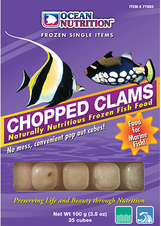 frozen chopper clams